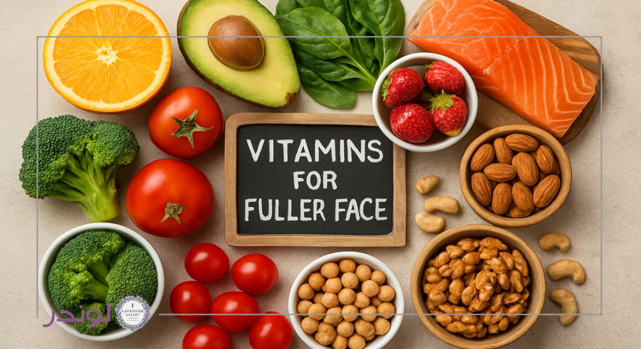 خوراکی‌ها و میوه‌های سرشار از ویتامین برای پر شدن صورت و حجم‌دهی طبیعی گونه‌ها