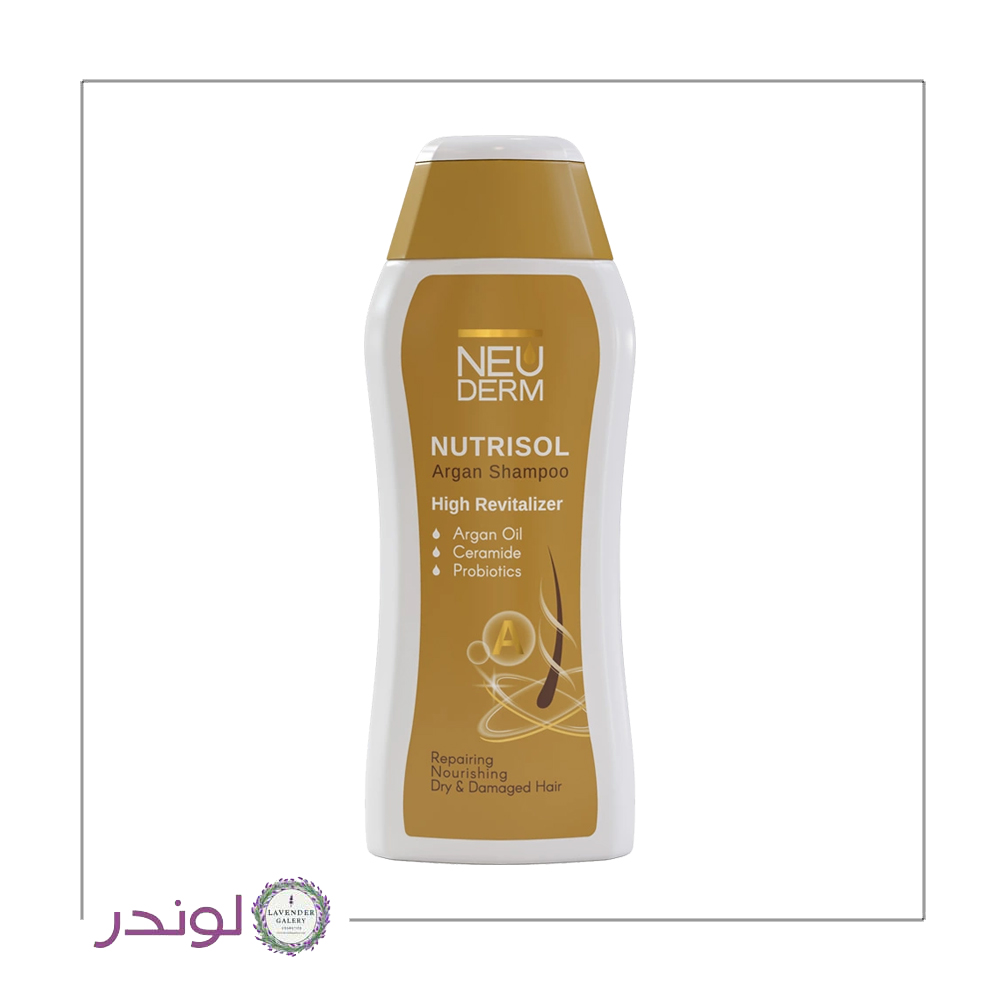 شامپو تقویتی آرگان نوتریسل نئودرم – تقویت‌کننده و درخشان‌کننده مو