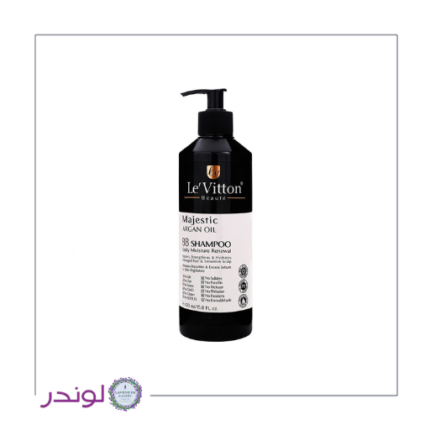 شامپو آرگان و کراتین لویتون مخصوص موهای خشک و آسیب دیده