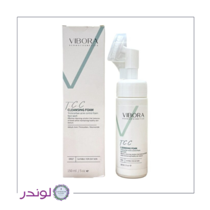 فوم شست‌وشوی صورت ویبورا برای پوست چرب و آکنه‌دار