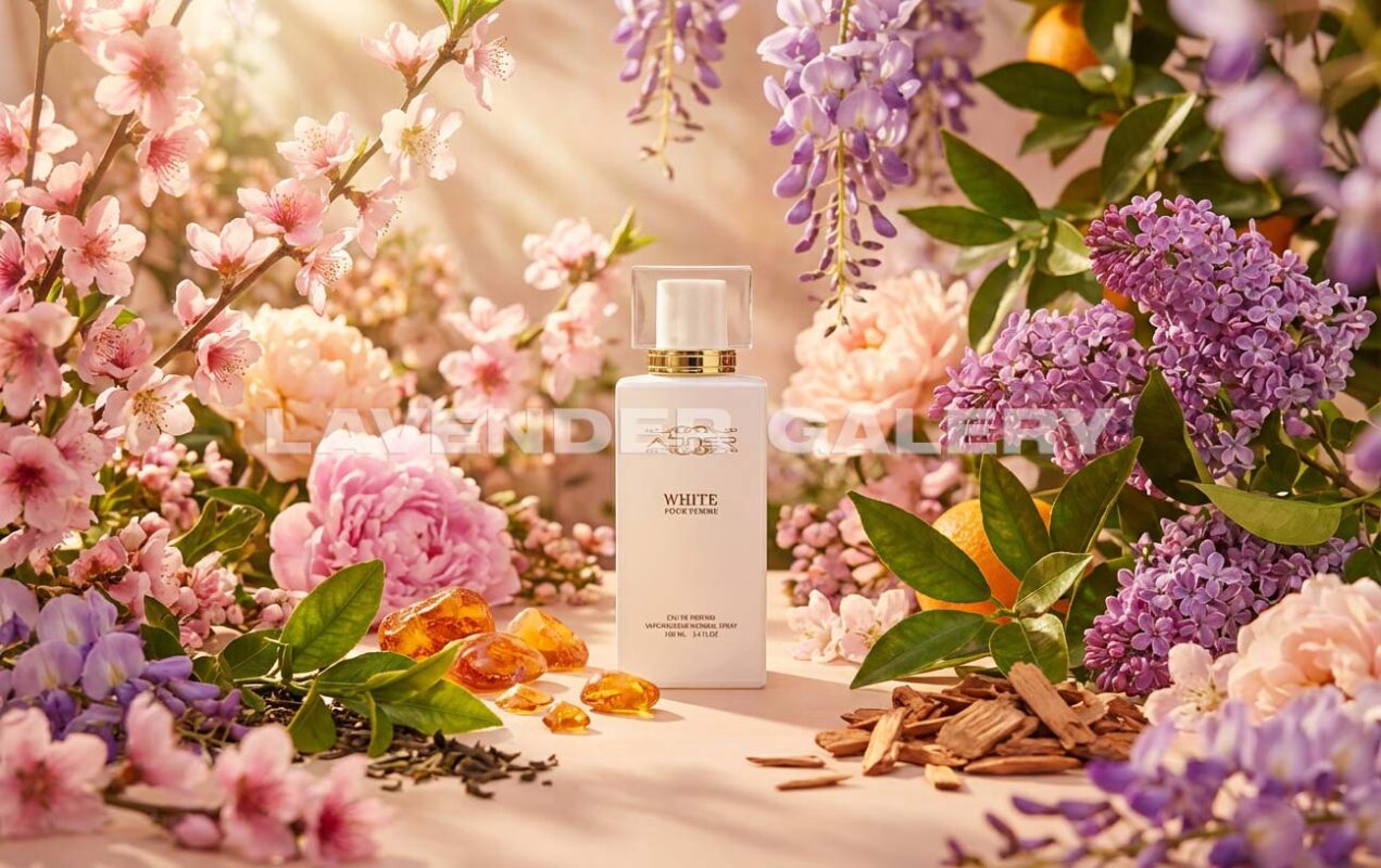 ادوپرفیوم White ابنر با رایحه خنک و گلی میوه‌ای