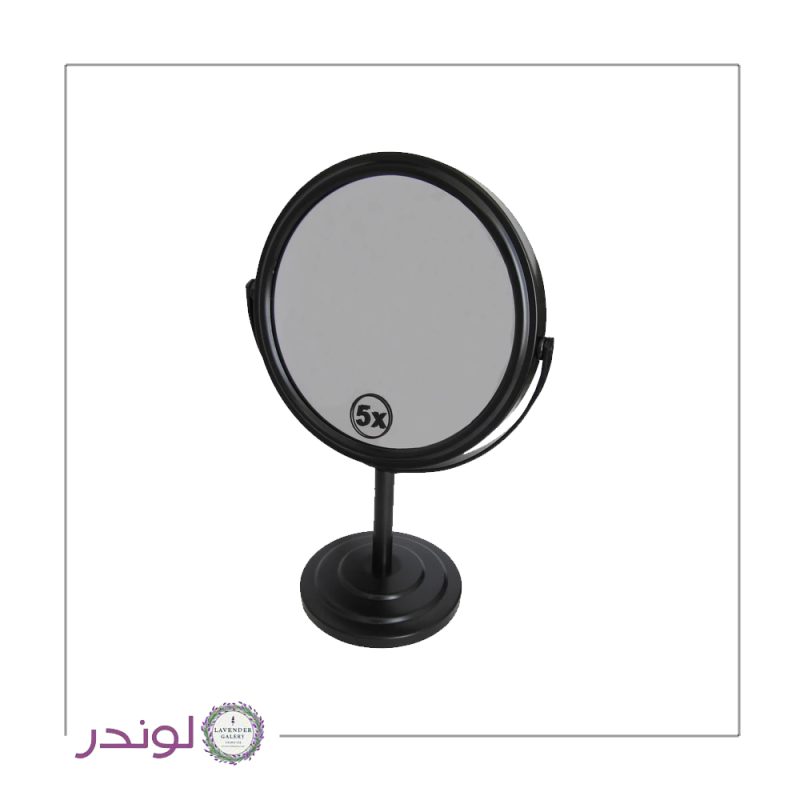 آینه بزرگ‌نمایی مشکی با بزرگ‌نمایی 5 برابر