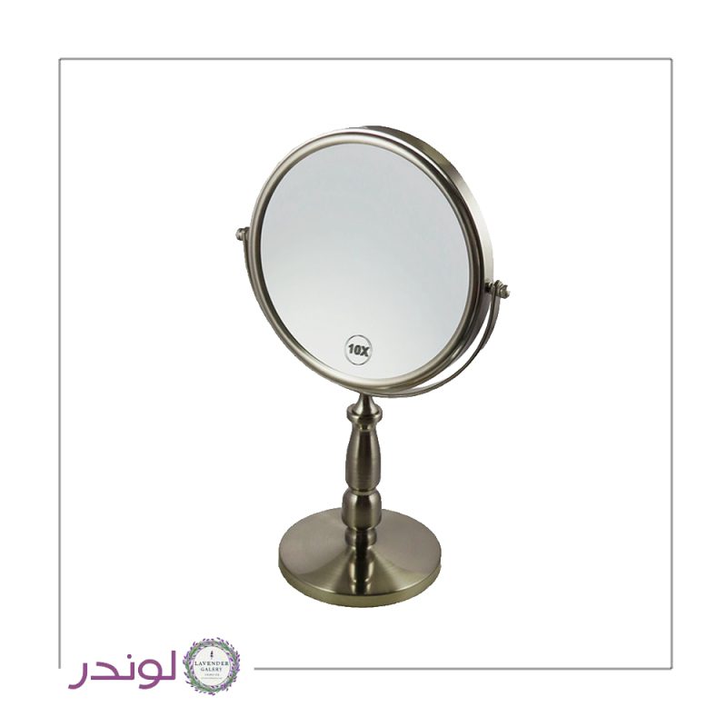 آینه 10 برابر آرایشی پایه‌بلند حرفه‌ای