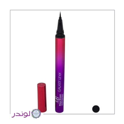 خط چشم مایا براون مدل گلکسی مشکی مات