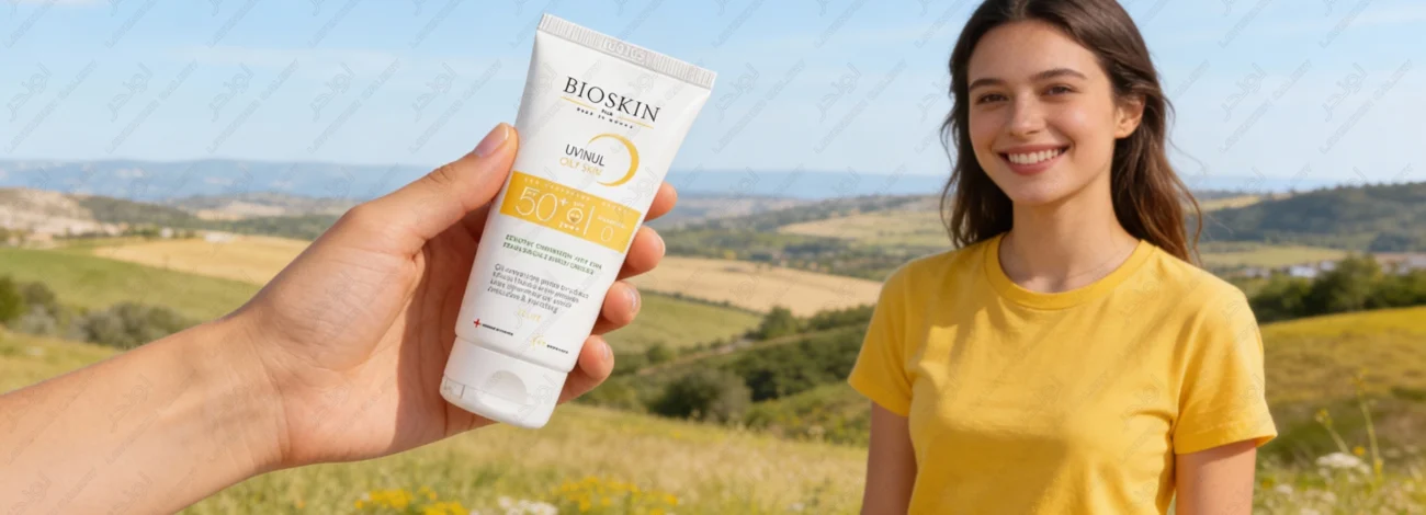 کرم ضد آفتاب بایو اسکین پوست چرب SPF50