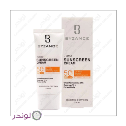 کرم ضد آفتاب پوست خشک بیزانس در ۴ رنگ مختلف بژ روشن تا برنز