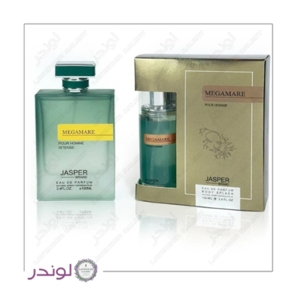 ست ادکلن و بادی اسپلش جاسپر مگاماره 100 میل با رایحه خنک و آبزی