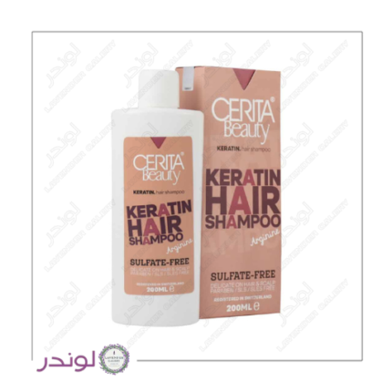 شامپو فاقد سولفات موهای کراتینه سریتا 200 میلی لیتر