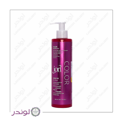 ماسک مو آیون پلکس مدل کالر ۳۰۰ میل | تثبیت رنگ + ترمیم موهای رنگ شده